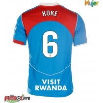 Camiseta Atletico Madrid Koke #6 Tercera Equipación para mujer 2025-26 manga corta